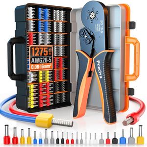 Pince à Sertir Classique 0,75-16mm² – Pour Cosses, Manchons Et Embouts, Modèle S&R 580.075.016