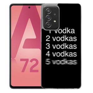 VODKA Coque pour Samsung Galaxy A72 - Vodka Effect