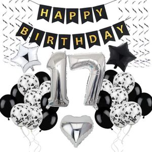 Ballon Anniversaire 17 Ans Cdiscount Ballon Anniversaire 17 Ans Cdiscount