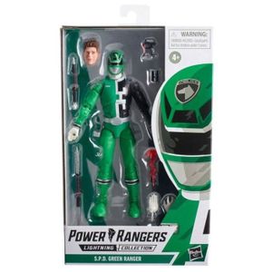FIGURINE - PERSONNAGE Figurine Power Rangers S.P.D. Green Ranger 15cm - 