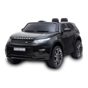 VOITURE ELECTRIQUE ENFANT 12V Land Rover Discovery HSE Noir sous licence Spo