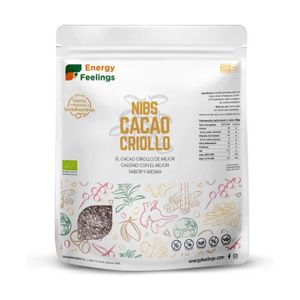 CHOCOLAT EN POUDRE ENERGY FEELINGS - Nibs cacao criollo 1 kg
