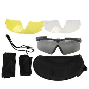 Lunettes protection FZS Tactical noir | La Planque Airsoft - la-planque