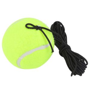 BALLE DE TENNIS Garosa Balle de tennis avec ficelle Balle de tennis Balle d'entraînement pour débutant avec corde en caoutchouc élastique 4M pour