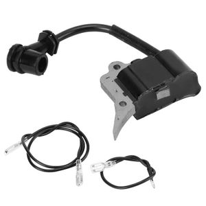 AISEN Bobine D'Allumage + Bougie – Compatible Tronçonneuses Fuxtec FX-KS Et FX-CS Série (Moteurs 2 Temps 46-62 Cm³)