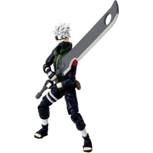 FIGURINE - PERSONNAGE Figurine Anime Heroes - Bandai - Naruto Shippuden - Kakashi Hatake (Fourth Great Ninja War) - 17 cm
