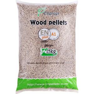 PELLET Wood Pellet  - ENERVER - WOOD PELLETS - marron - X40