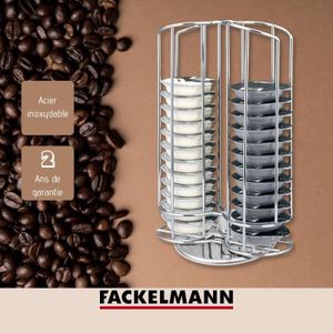 com-four® 4X Coffee Pad Box - boîte de Rangement pour dosettes de café -  boîte décorative avec 2 Motifs en 2 Couleurs (4 pièces - Set 4)