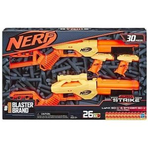 PISTOLET A FLECHETTES NERF ALPHA STRIKE CLAW QS-4 + 4 FLECHETTES