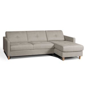 Canape D Angle Scandinave 160 Cm Convertible Rapido Couchage