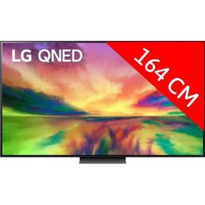 Téléviseur LED TV QNED 4K 164 cm LG QNED 65QNED81 - Smart TV - HDR - Processeur A7 AI 4K Gen 6