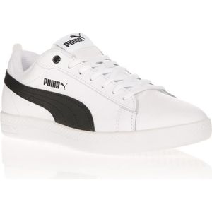 puma noir bout doré