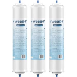 FILTRE APPAREILS FROID Lot de 3 filtres d'eau Wessper compatibles avec ré