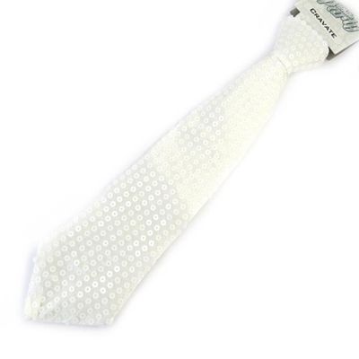 Cravette Femme étroite - Noir Argent à Carreaux - Longueur 140 Cm, Largeur 5,5 Cm - 100% Polyester
