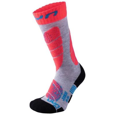 Lot De 2 Paires Chaussettes De Ski Enfants Antidérapantes - Chaudes Et Confortables Pour Filles Et Garçons - Parfaites Pour L'Hiver
