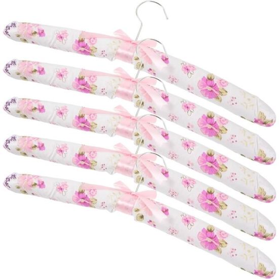 10 Cintres Rembourrés Anti-Dérapants - Pour Pulls, Manteaux Et Robes Délicates