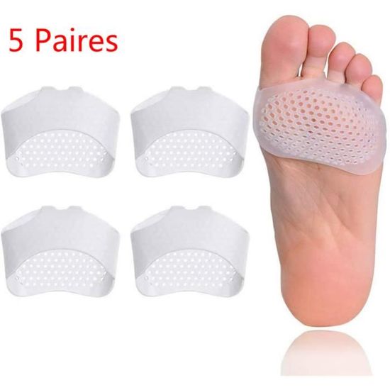2 Coussinets De Talon En Gel De Silicone - Soulagement Douleur Fasciite Plantaire, Éperon Calcanéen - Unisexe - 13