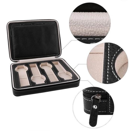 Étui Rigide De Voyage Pour Montre – 1 Emplacement, Coque EVA Résistante, Protection Anti-rayures Et Transport Facile