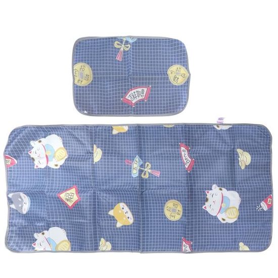 URFEDA Coussin Poussette Bébé Refroidissant Été – Tapis Soie Glacée Anti-Transpiration Universel