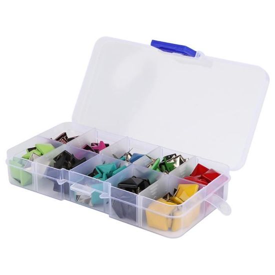 Weddecor Lot De 10 Clous En Forme De Tête De Mort En Argent Pour La Conception De Vêtements Gothiques Et De Chaussures - Accessoires De Mode - 8 X 13 Mm