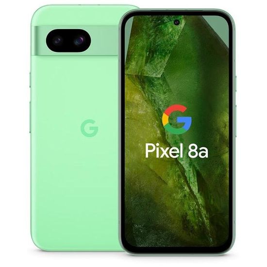 【美品】Google Pixel 8a Aloe 128GB Google Pixel 安心の1年保証！Google 8a 128GB Aloe 本体 中古