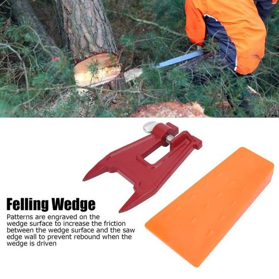 RNHDLY Coin Bucheron, 6 Pouces Coins D'Abattage D'Arbres, Coin Abattage