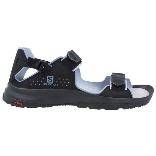 Sandales Homme Salomon Tech Sandal Feel Noir Dessus Synthetique Fermeture Scratch Noir Cdiscount Chaussures