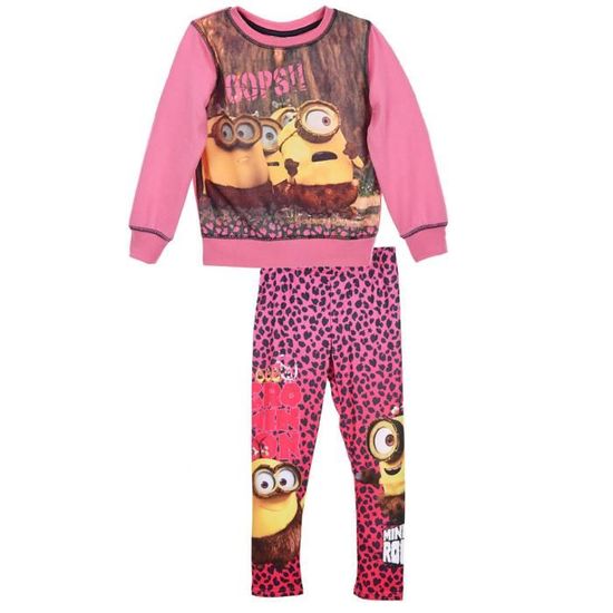 Sweat à Capuche Fille 2-14 Ans - Imprimé Nœud Mignon, Manches Longues, Poche, Pour L'école Et Le Sport - 2
