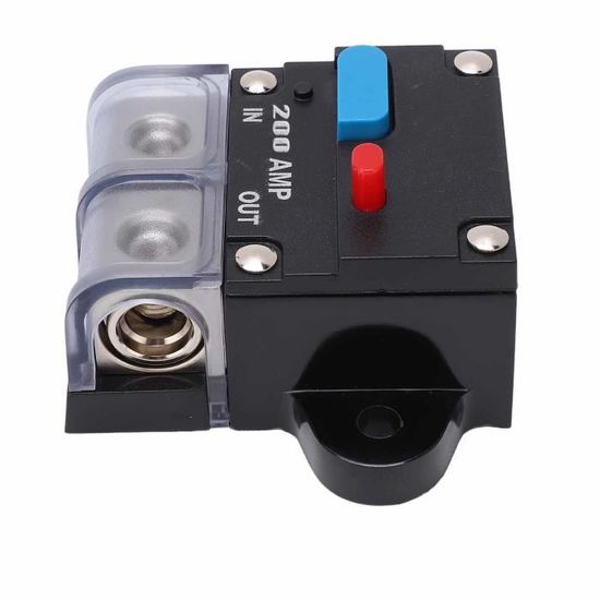 Disjoncteur Réinitialisation Automatique Disjoncteurs Auto-Réarmables VGOL 15A 6-48V - Lot De 2 Pour Véhicules, Camping-Car, Bateau Protection Circuit 6-48v