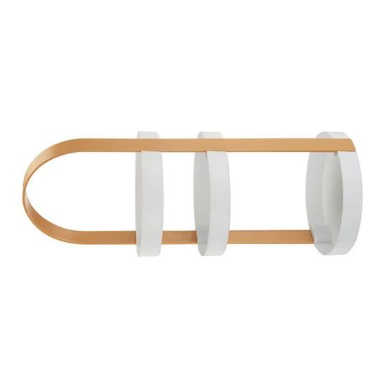 Étagère De Salle De Bain Plastique Blanc + Noir 30 X 12cm | Leroy Merlin