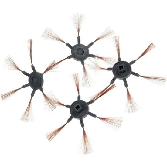 Lot De 8 Brosses Latérales De Rechange Pour Aspirateur Robot Severin RB7025