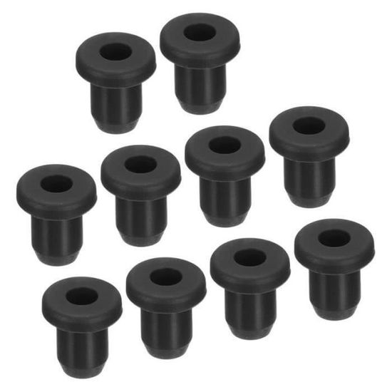 10 Roues De Polissage Silicone 800 Grains, 6 Mm - Pour Outil Rotatif (Dremel), Forme Conique, Meulage Et Lustrage