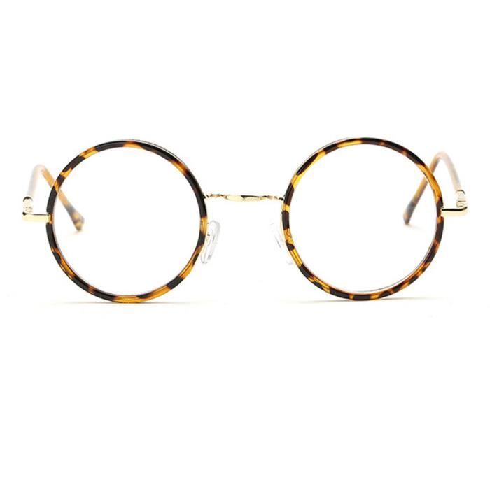 Monture de lunettes à monture ronde Montures optiques myopes-Crépuscule
