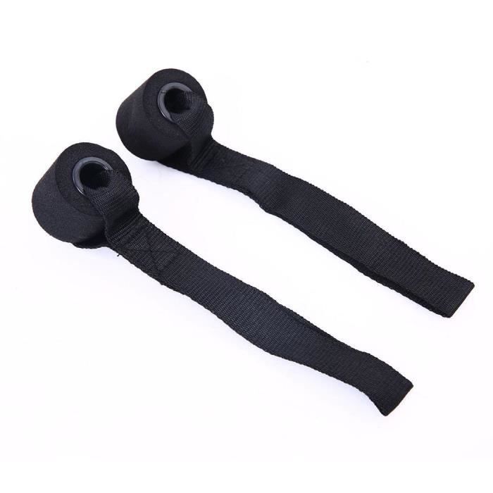 1 pc Fitness résistance bandes porte ancre Crossfit bandes élastiques pour Fitness Yoga Latex Tube - Modèle: Black - HSJSTLDA09328