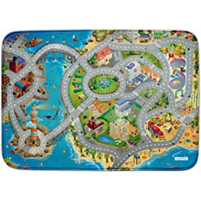 Tapis De Jeux, Bord De Mer, 80 X 150 Cm
