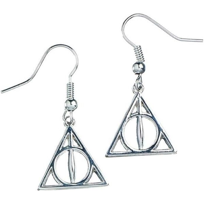 Officiellement autorisé Harry Potter Boucles d'oreilles plaqué argent
