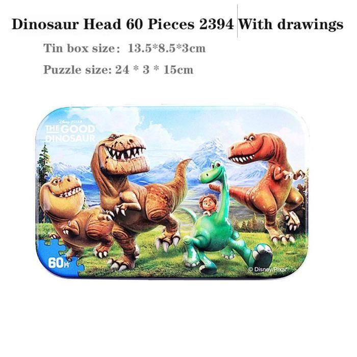 Puzzle,Offre spéciale Disney voiture congelée Disney 60 tranche petite pièce Puzzle jouet enfants en bois Puzzles enfants - 3 #B