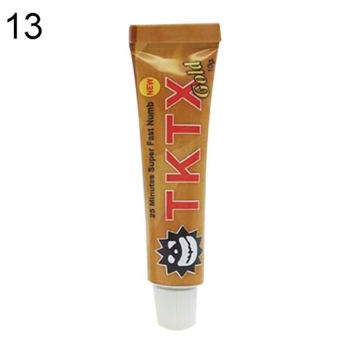 10g tatouage anesthésique rapide peau engourdie crème semi permanente 13