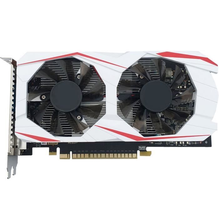 Cartes graphiques de jeux GTX750Ti 2 Go DDR5 indépendantes GM107 PCI Express 2.0 pour ordinateurs de bureau GTX750Ti