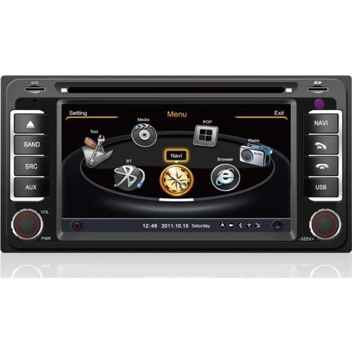 AUTORADIO DVD GPS NAVIGATION Toyota Corolla, Hilux, RAV4, Matrix, 4Runner, Scion