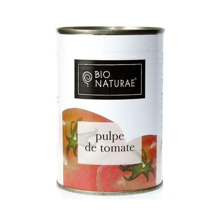 Nos courses Bio - Pulpe de tomates BIO 400gr