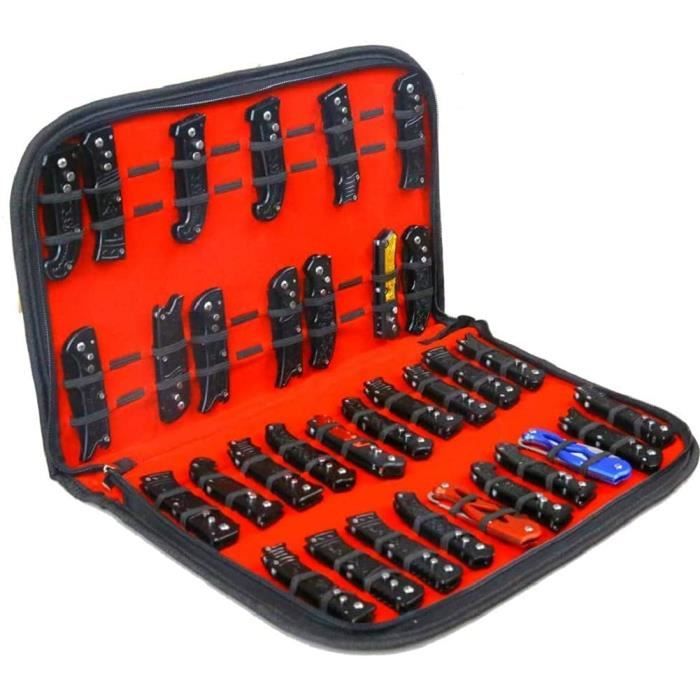 Étui de rangement pour couteaux de poche, petit couteau de rangement, sac de rangement pour outils, fourreau pliable pour mini out