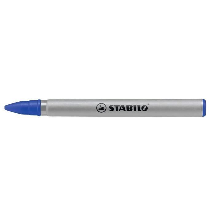 STABILO Boîte de 3 Recharges Easyoriginal - Encre Bleue effaçable 0,3 (Lot de 3)