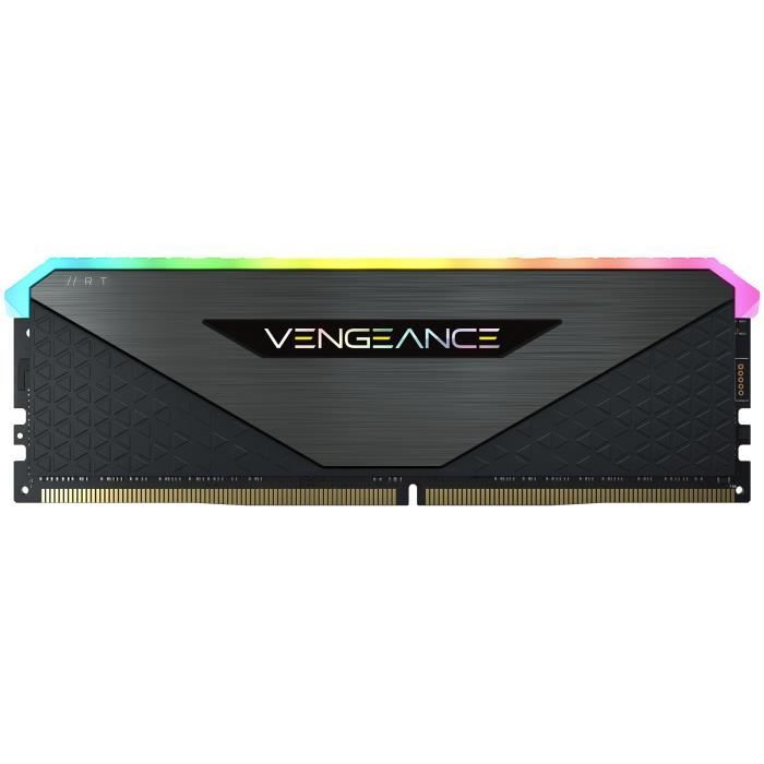 CORSAIR CMN32GX4M4Z3600C18 Vengeance - Mémoire RGB RT - 3600MHz - 32GB (4x8GB) - DIMM - DDR4 for AMD Ryzen for AMD Threadripper