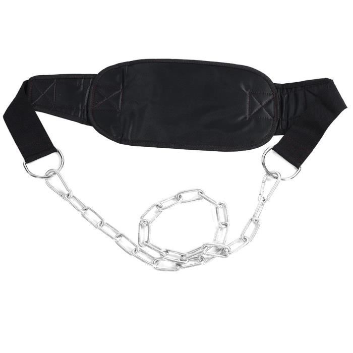 Ceinture de Levage, Poids Poids Pull Up dip Belt Taille Chaîne Force Force Power Building