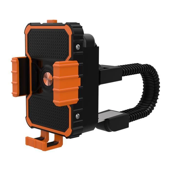 Support de téléphone de vélo pour support de support de téléphone portable mobile Support de support GPS avec support de batterie-2