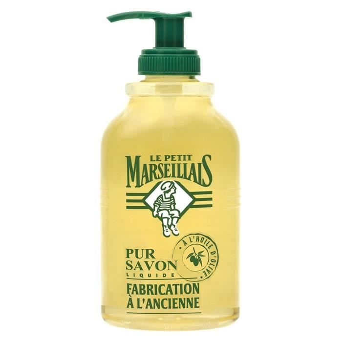 LOT DE 5 - LE PETIT MARSEILLAIS : Savon liquide à l'huile d'olive 300ml
