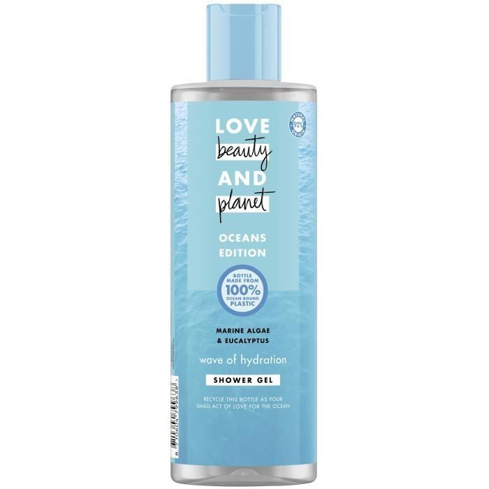 LOVE BEAUTY AND PLANET Gel douche Vague d'Hydratation - 400 ml