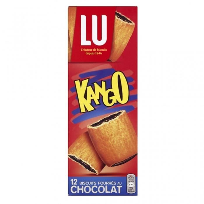 LU Kango 12 Biscuits Fourrés au Chocolat 225g (lot de 6)