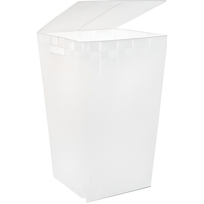 Panier à Linge 53cm Blanc